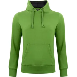 Clique Hoodie Grün Meliert XS