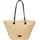 Marc O'Polo Shopper Papierstroh Yellow/Black