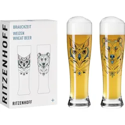 RITZENHOFF Brauchzeit Weizenbierglas-Set #1, #2 Von Andreas Preis