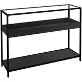 Homcom Konsolentisch 100 x 78 x 30 cm schwarz