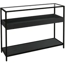 Homcom Konsolentisch 100 x 78 x 30 cm schwarz