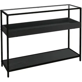 Homcom Konsolentisch 100 x 78 x 30 cm schwarz