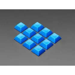 Blaue DSA Keycaps für MX-kompatible Schalter, 10er-Pack