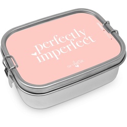 Lunchbox Perfectly Imperfect aus Edelstahl