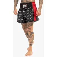TapouT Sorrento Thaibox-shorts - Black / Red / Grey