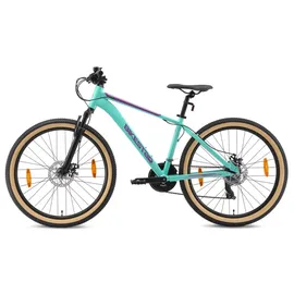 Bikestar Mountainbike 26 Zoll RH 16 cm Unisex mint/türkis