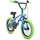 Bikestar Kinderfahrrad 16 Zoll RH 21 cm blau/grün