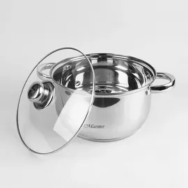 Maestro MR-2020-6M 6-teiliges Kochgeschirr-Set, Pfanne - Weiß