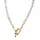 Thomas Sabo Natural Beauty Perlenkette mit Anhänger Gold/Weiß