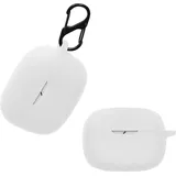 kwmobile Hülle kompatibel mit JBL Wave Beam/Beam 2 / Wave 200TWS Hülle / Kopfhörer Case - TPU Silikon Cover - Schutzhülle in Weiß