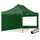 TOOLPORT Faltpavillon 3 x 4,5 m inkl. 2 Seitenteile Dunkelgrün