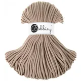 Bobbiny 5 mm Flechtkordel 100 m Hellbraun