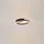 s.luce LED Ring 1-flg. rund schwarz