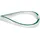 Lacoste GLORI Armreif Edelstahlfarben grün 563050C00 Größe L