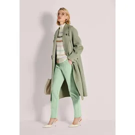 Madeleine "Wollmantel Eleganter Mantel mit Kaschmir", Damen, Gr. 44, grün (eisgrün), Obermaterial: 75% Wolle mw. 15% Polyester PES. 5% sonstige Fasern AF. 5% Kaschmir WS., Modern, Mäntel