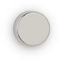Maul Neodym-Scheibenmagnet, 12 mm, Haftkraft: 4 kg, silber