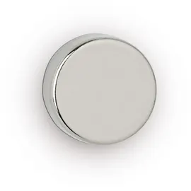 Maul Neodym-Scheibenmagnet, 12 mm, Haftkraft: 4 kg, silber