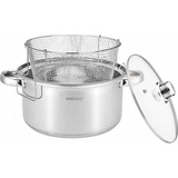 Kinghoff POT WITH BASKET KINGHOFF KH-1630 5,5L, Pfanne + Kochtopf