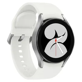 Samsung Galaxy Watch4 silver 40 mm BT Sport Band weiß