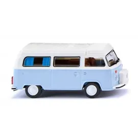 Wiking 031804 VW T2b Campingbus weißblau/weiß