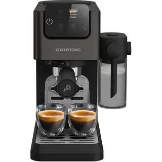Grundig KSM 6430 Espressomaschine Dark Inox/Schwarz
