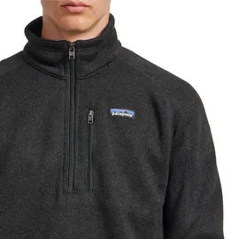 Patagonia Better Sweater 1/4 Zip Fleecejacke Herren Schwarz XL