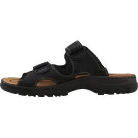 Rieker Slides Schwarz 45