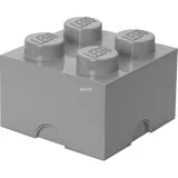 LEGO 4 Noppen 25 x 18 x 25 cm 1-tlg. steingrau