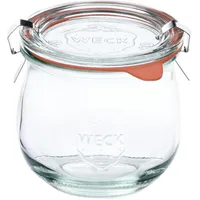 Mambocat 48er Set Weck Gläser 370ml Tulpenglas mit 48