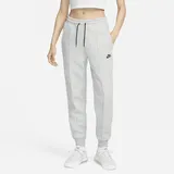 Nike Damen NSW Tch Trainingshose, Dk Grey Heather/Black, M