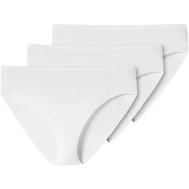 SCHIESSER Slip 3 St. Weiß 42