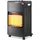 Wiltec mobile Gasheizung Gasheizstrahler 4,2 kW Schwarz