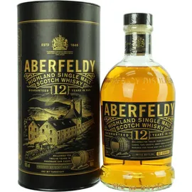 Aberfeldy 12 Years Old Highland Single Malt Scotch 40% vol 0,7 l Geschenkbox