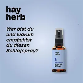 hay herb Melatonin Spray 30 ml