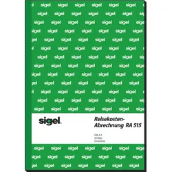 Sigel Formularbuch Reisekostenabrechnung A5 hoch