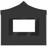 vidaXL Profi-Partyzelt Faltbar mit Wänden Aluminium 2×2m Anthrazit