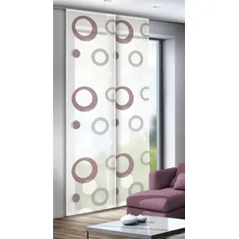 Neusser Collection Flächenvorhang rot, 245 x 60 cm