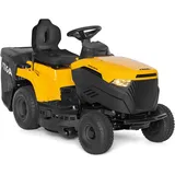 STIGA Estate 384 a Benzin-Rasentraktor, 352 cc, 84 cm – 200 l Fangkorb, Mulchkit – Rasenflächen bis 3.500 m2