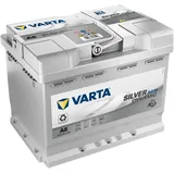 Varta Silver Dynamic AGM 12V 60Ah 680A – Starterbatterie VARTA XEV A8 für Autos mit hohem Energiebedarf