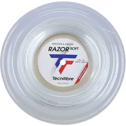 Tecnifibre Tennissaite Razor Soft (Haltbarkeit+Allround) weiss 200m Rolle