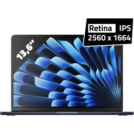 Apple MacBook Air M3 2024 13,6" 16 GB RAM 512GB SSD 10-Core GPU Mitternacht