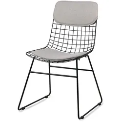 HKliving - Polster für Wire Chair, kies