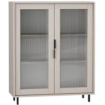 petits-meubles Geschirrschrank 2 Türen  Kaschmir  beige