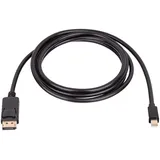 Akyga Anschlusskabel DisplayPort Stecker, Mini DisplayPort Stecker 1.8m Schwarz AK-AV-15 DisplayPort-Kabel