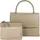 Bugatti Ilva Henkeltasche Kunstleder Beige