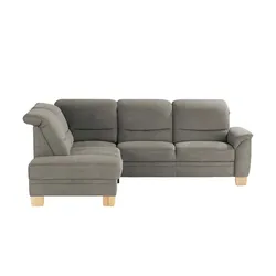 meinSofa Ecksofa  Liva ¦ braun ¦ Maße (cm): B: 254 H: 106 T: 224