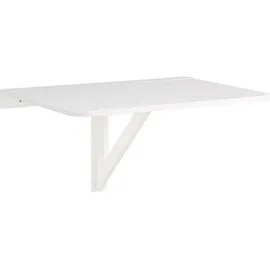 OTTO home Klapptisch Trend, aus weiß lackiertem MDF Holz, platzsparend, Tischplattenstärke 1,8 cm weiß