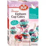 Ruf Einhorn Cup Cakes Backmischung mit Backförmchen 365g Packung