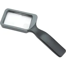 CARSON Handheld 2x Handlupe im Rechteckformat mit 6,5x Spotlinse (JS-18)