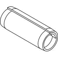 Industrial Quality Supplies ISO 8750 Spiral-Spannstift (Spannhülse), leichte Ausführung,